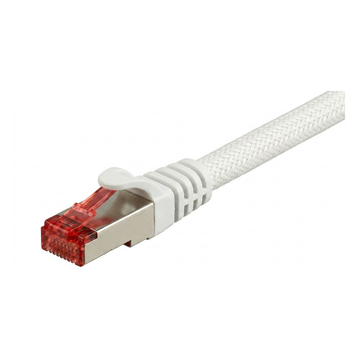 PYTHON Series Python 8063PY-075W Cat.6 Patchkabel con Nailon Blanco 7,5m PYTHON Series Python 8063PY-075W Cat.6 Patchkabel con Nailon Blanco 7,5m