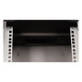 EQUIP EWM-06-3030-B 10" Bastidor de pared con puerta de vidrio 6U Negro