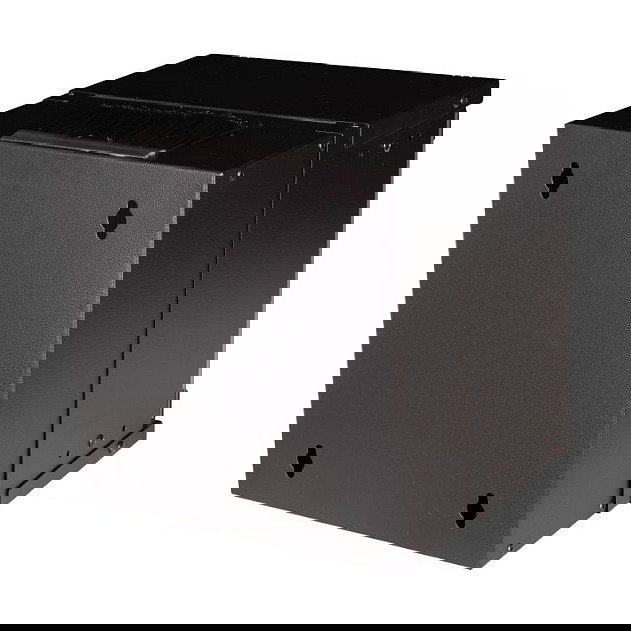 EQUIP EWM-06-3030-B Bastidor de Pared 6U, 10" (300x300mm), Puerta Frontal de Cristal, Negro, Acero