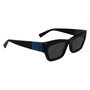 Longchamp LO763S-1 Gafas de sol para mujer con montura negra y cristal gris