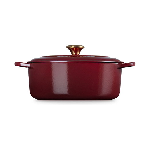 Le Creuset Signature Roaster oval 29cm rhone Rojo