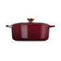 Le Creuset Signature Roaster oval 29cm rhone Rojo
