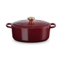Le Creuset Signature Roaster oval 29cm rhone Rojo