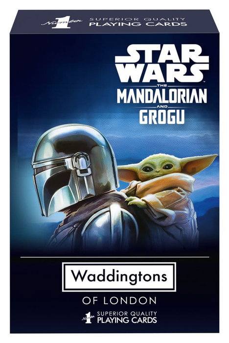 Winning Moves Star Wars Naipes The Mandalorian and Grogu Edición Inglés Winning Moves Star Wars Naipes The Mandalorian and Grogu Edición Inglés