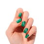 NOOVES Láminas de Uñas de Gel Jade Glass Premium Glam Verde 20 u