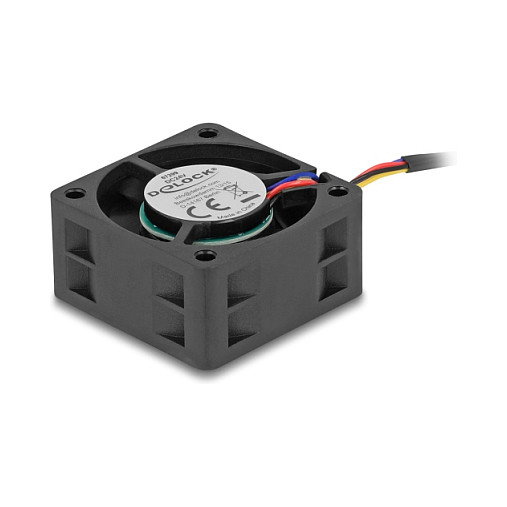 DeLOCK 67299 Ventilador Axial 24 V DC 40 x 40 x 20 mm Negro DeLOCK 67299 Ventilador Axial 24 V DC 40 x 40 x 20 mm Negro