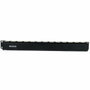Phasak Panel Guía de Cables con Cepillo 1U Negro PA 1901
