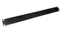 Phasak PA 1901 Panel Frontal Guiacables con Cepillo para Rack 19 Pulgadas 1U, Color Negro - Accesorio de Bastidor para Organización de Cables en Red y Servidores
