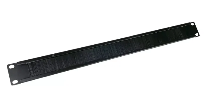 Phasak Panel Guía de Cables con Cepillo 1U para Rack de 19 pulgadas PA 1901