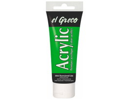 Kreul Pintura acrílica El Greco Verde Fluorescent Green 75ml
