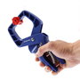 Workpro Pinza de resorte con carraca 50 mm Azul