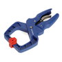 Workpro Pinza de resorte con carraca 50 mm Azul