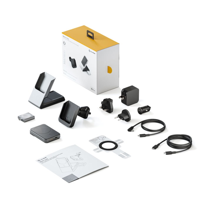 ALOGIC Matrix+ Wireless 3-in-1 Ladestation MagSafe + Vent Mount ALOGIC Matrix+ Wireless 3-in-1 Ladestation MagSafe + Vent Mount