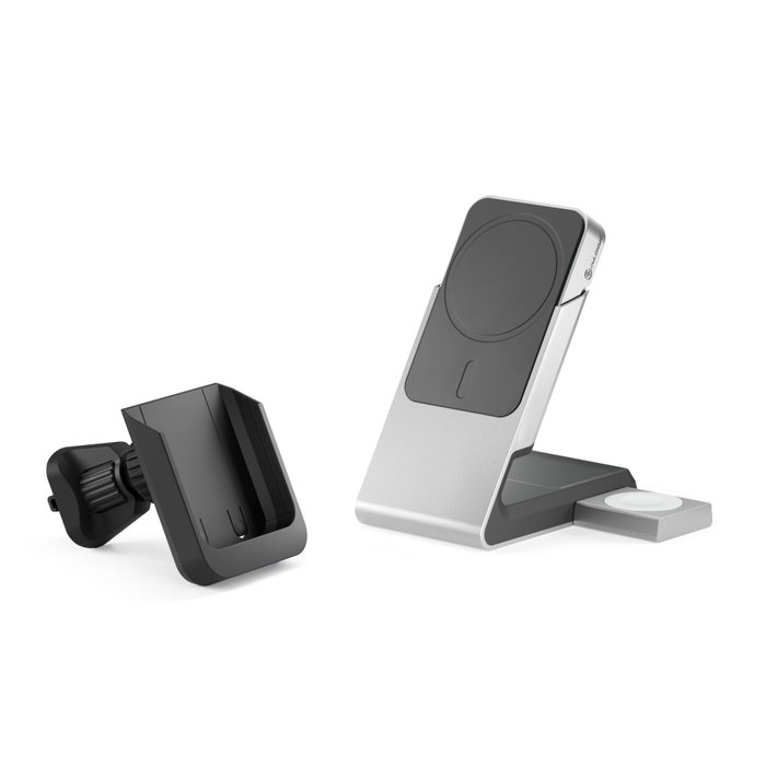 ALOGIC Matrix+ Wireless 3-in-1 Ladestation MagSafe + Vent Mount