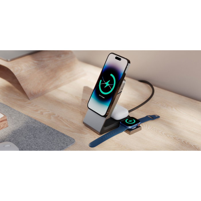 ALOGIC Matrix+ Wireless 3-in-1 Ladestation MagSafe + Vent Mount ALOGIC Matrix+ Wireless 3-in-1 Ladestation MagSafe + Vent Mount