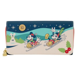 Loungefly Cartera Mickey & Minnie Holiday Disney
