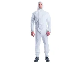 Safetop Skingard Weld Buzo de trabajo ignífugo blanco XL