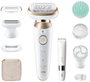 Braun Silk-epil 9 Flex 9-481 Epiladora 3D SensoSmart Oro/Blanco con Cabezal Bikini