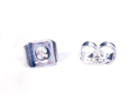 Innspiro Cierre presión metálico pequeño plateado 3x4mm, 100u.