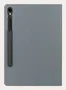 Tucano Funda 189305 Folio para Samsung Galaxy Tab S9+ y Tab S9 FE+ (12,4") 2023 Gris, Cierre Magnético, Portabolígrafo y Resistente a Rayones