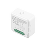 Tuya Interruptor Smart WiFi Módulo Relé Inteligente con soporte para Alexa y Google Home, 250W, Blanco