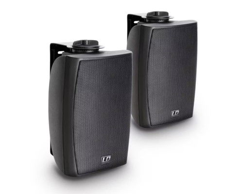 LD Systems LDCWMS42B Altavoz de Pared de 2 Vías Negro con Woofer de 4" (Par) - 20W
