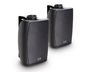 LD Systems LDCWMS42B Altavoz de Pared de 2 Vías Negro con Woofer de 4" (Par) - 20W