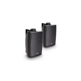 LD Systems LDCWMS42B Altavoz de Pared de 2 Vías Negro (Par)