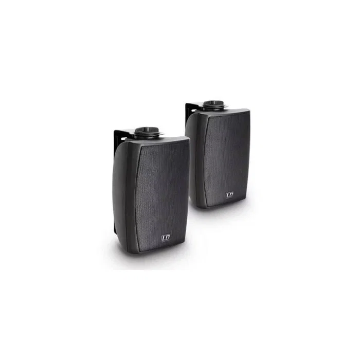 Ld Systems LD CWM S42B Pantalla de pared de 2 vías de 4 pulgadas, par, color negro con garantía de 2 años
