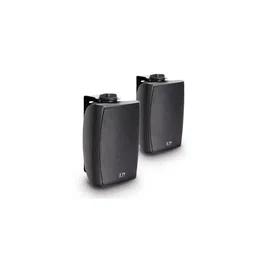 Ld Systems LD CWM S42B Pantalla de pared de 2 vías de 4 pulgadas, par, color negro con garantía de 2 años