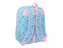 Safta Mochila Stitch Waves Adaptable a Carrito de Bebé, Dimensiones 420x330x140 mm