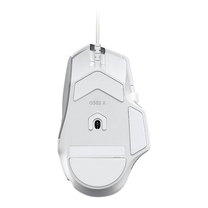 Logitech G502 X - Ratón Gaming Ergonómico con Sensor HERO 25K, 25600 DPI, 13 Botones Programables, Blanco, Cable USB Tipo A - EER2 Logitech G502 X - Ratón Gaming Ergonómico con Sensor HERO 25K, 25600 DPI, 13 Botones Programables, Blanco, Cable USB Tipo A - EER2