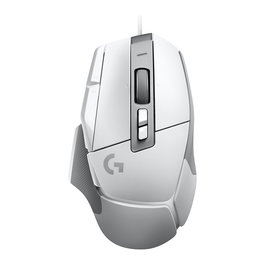 Logitech G502 X - Ratón Gaming Ergonómico con Sensor HERO 25K, 25600 DPI, 13 Botones Programables, Blanco, Cable USB Tipo A - EER2