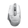 Logitech G502 X - Ratón Gaming Ergonómico con Sensor HERO 25K, 25600 DPI, 13 Botones Programables, Blanco, Cable USB Tipo A - EER2