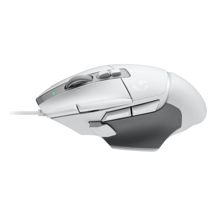 Logitech G502 X - Ratón Gaming Ergonómico con Sensor HERO 25K, 25600 DPI, 13 Botones Programables, Blanco, Cable USB Tipo A - EER2 Logitech G502 X - Ratón Gaming Ergonómico con Sensor HERO 25K, 25600 DPI, 13 Botones Programables, Blanco, Cable USB Tipo A - EER2