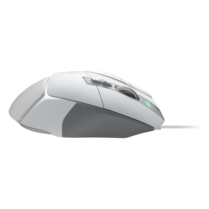 Logitech G502 X - Ratón Gaming Ergonómico con Sensor HERO 25K, 25600 DPI, 13 Botones Programables, Blanco, Cable USB Tipo A - EER2 Logitech G502 X - Ratón Gaming Ergonómico con Sensor HERO 25K, 25600 DPI, 13 Botones Programables, Blanco, Cable USB Tipo A - EER2