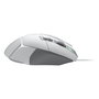 Logitech G502 X - Ratón Gaming Ergonómico con Sensor HERO 25K, 25600 DPI, 13 Botones Programables, Blanco, Cable USB Tipo A - EER2