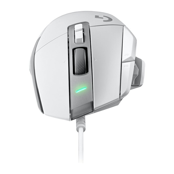Logitech G502 X - Ratón Gaming Ergonómico con Sensor HERO 25K, 25600 DPI, 13 Botones Programables, Blanco, Cable USB Tipo A - EER2 Logitech G502 X - Ratón Gaming Ergonómico con Sensor HERO 25K, 25600 DPI, 13 Botones Programables, Blanco, Cable USB Tipo A - EER2