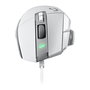 Logitech G502 X - Ratón Gaming Ergonómico con Sensor HERO 25K, 25600 DPI, 13 Botones Programables, Blanco, Cable USB Tipo A - EER2
