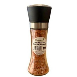 DREAM FOODS Sal Gruesa del Himalaya en Molinillo 200g BIO - Cloruro Sódico, Sal Rosa
