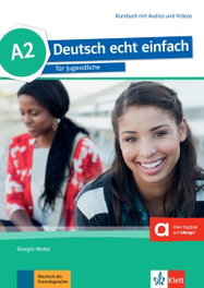 KLETT, Deutsch echt einfach! A2 libro del alumno - (18).DEUTSCH ECHT EINFACH! A2. KURSBUCH (+MP3)