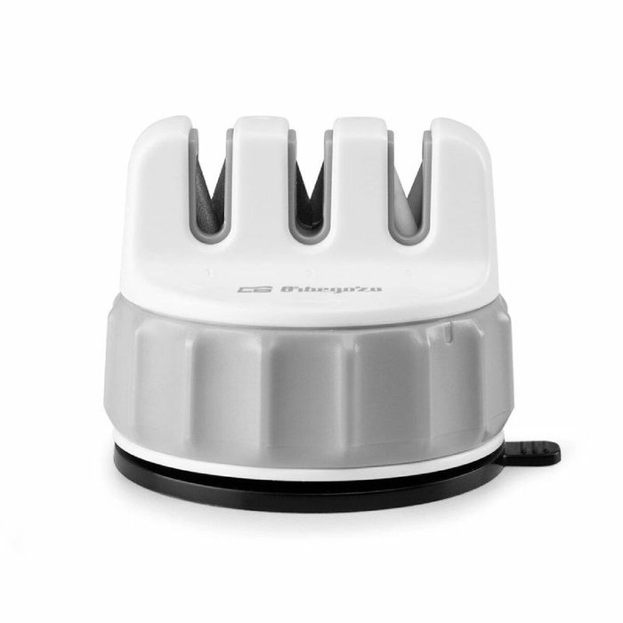 Orbegozo Afilador de cuchillos CU 2500 de 3 etapas con ventosa