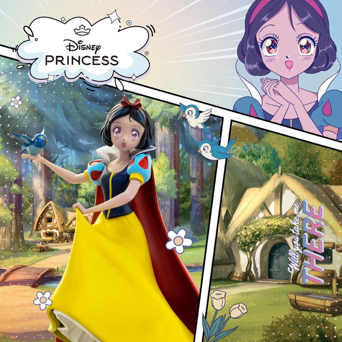 Iron Studios Estatua Anime Princess Blancanieves