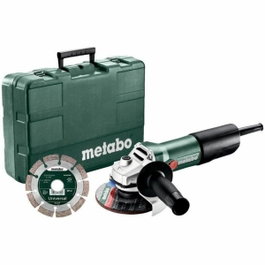 Metabo W 850-125 Amoladora angular con cable con disco de diamante