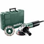 Metabo W 850-125 Amoladora angular con cable con disco de diamante