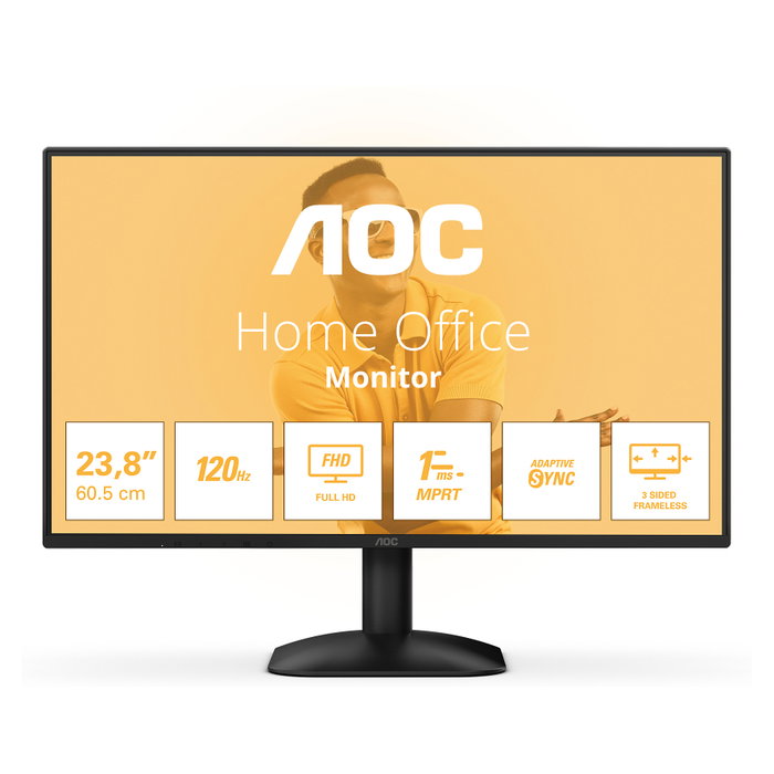AOC 24B31H Monitor 23,8'' Full HD IPS 120Hz Negro AOC 24B31H Monitor 23,8'' Full HD IPS 120Hz Negro