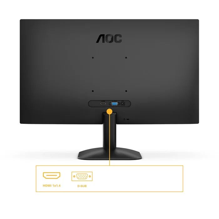 Monitor aoc 23.8" 24b31h ips fhd 120hz 300cd m2 1ms vga hdmi negro