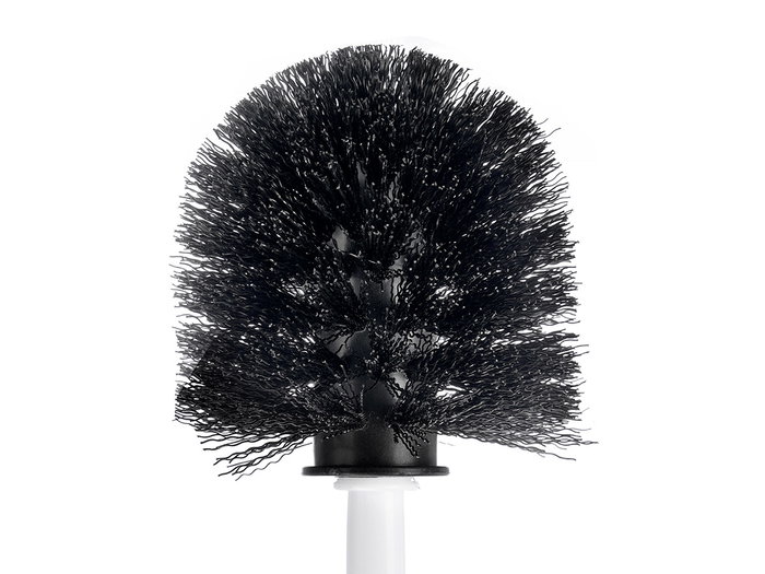 Berilo Escobilla Baño Blanca Negra 8x36x8 cm (Set de 48)