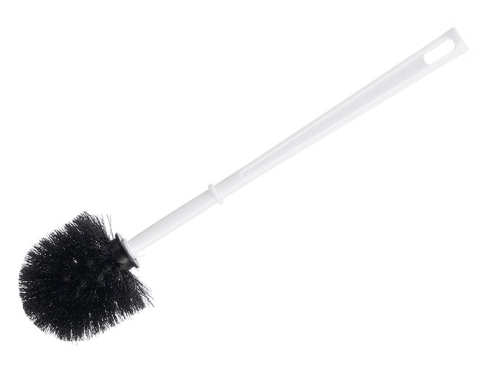 Berilo Escobilla Baño Blanca Negra 8x36x8 cm (Set de 48)