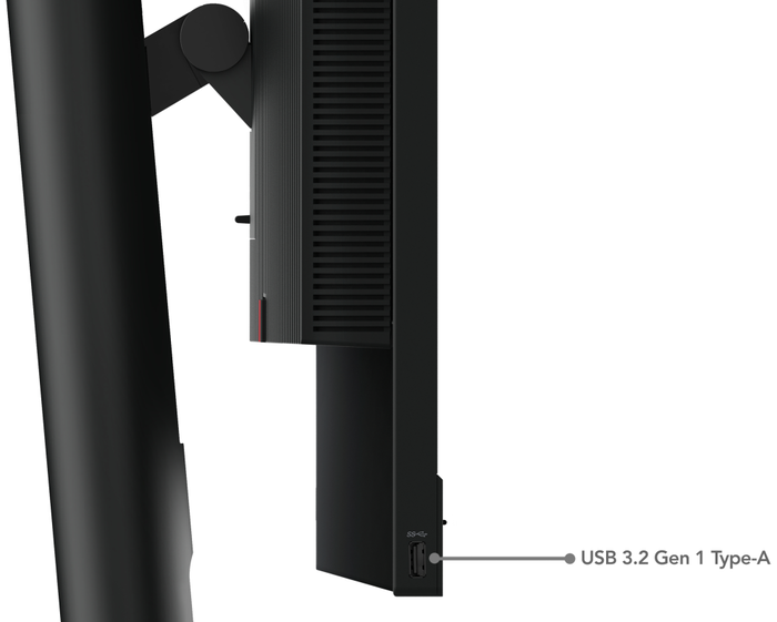 Lenovo ThinkCentre Tiny-in-One 24 Gen 5 23.8 pulg. Full HD IPS Negro